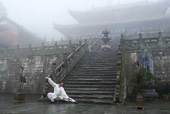 Purple cloud in Wudang Temple